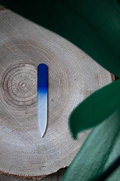 Malý pilník - tmavě modrý